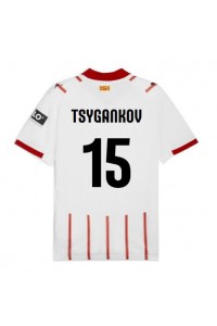 Girona Viktor Tsyhankov #15 Fotballdrakt Hjemme Klær 2025-26 Korte ermer